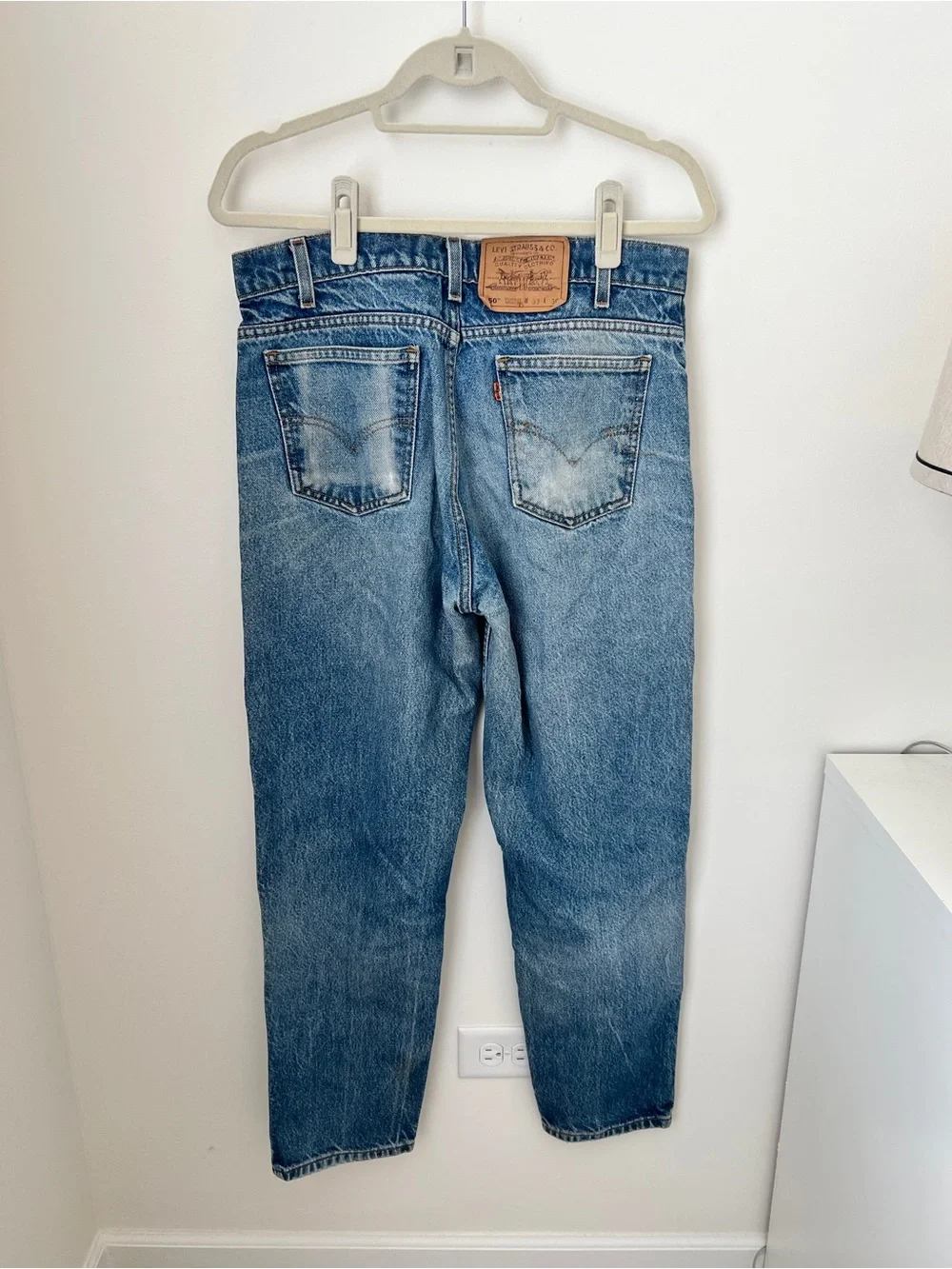 Orange Tab Levi’s 550 33x30 relaxed fit tapered leg
